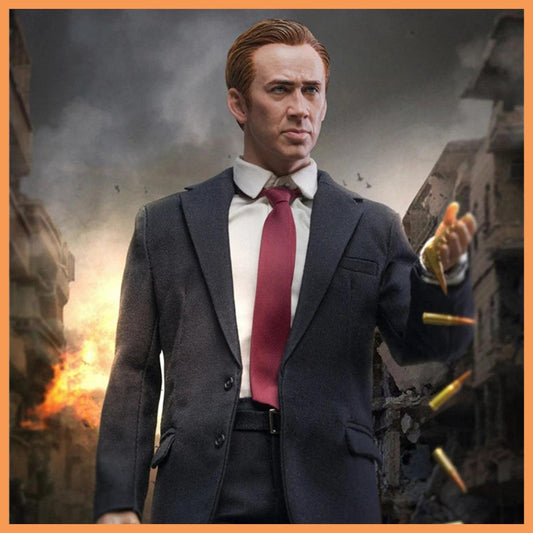  Nicolas Cage Action Figure|Accessory Set 1/6|Toylandeu™ 