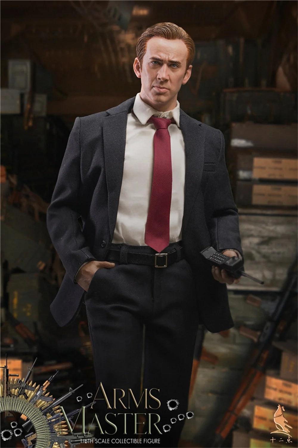  Nicolas Cage Action Figure|Accessory Set 1/6|Toylandeu™ 