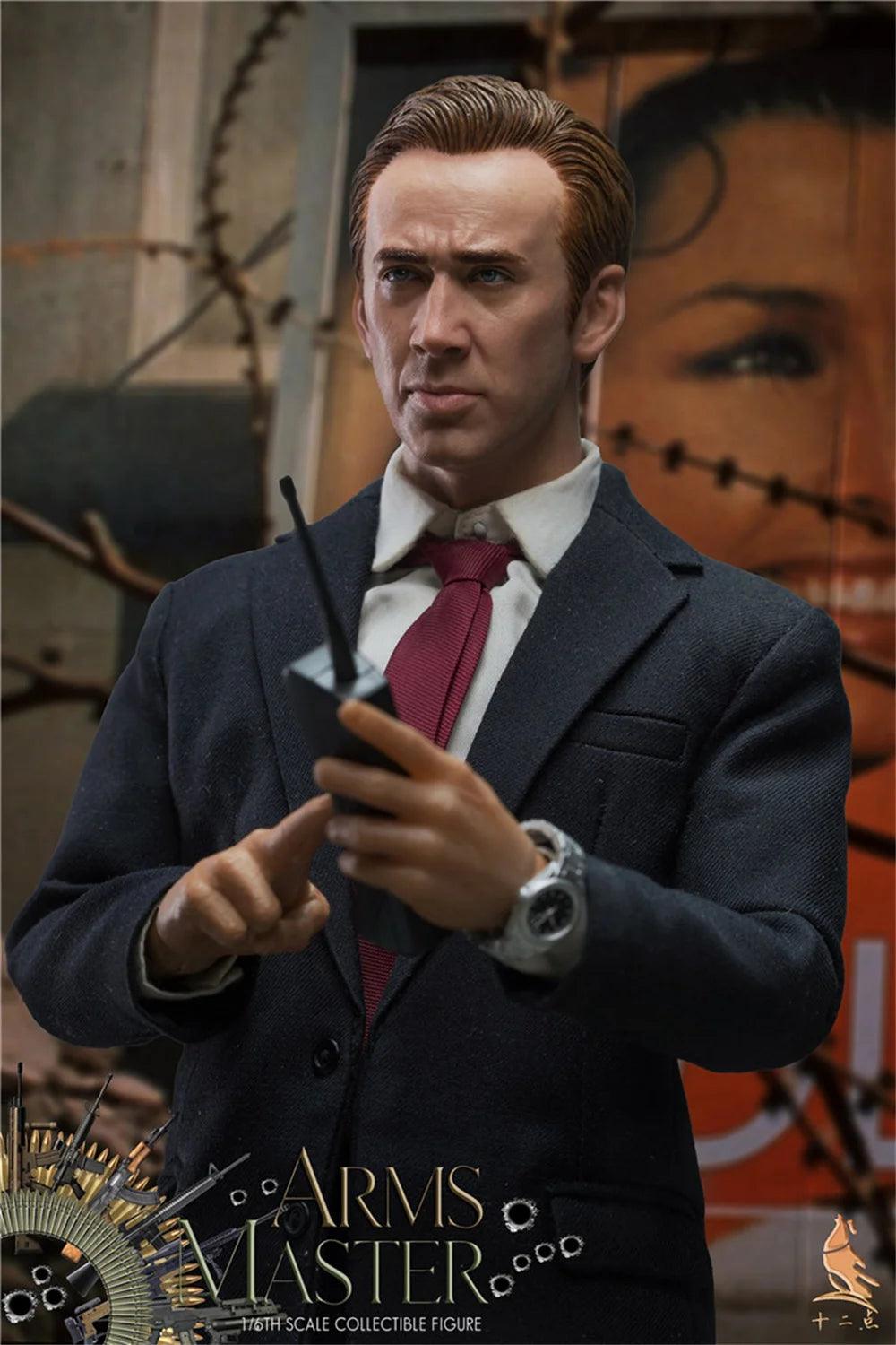  Nicolas Cage Action Figure|Accessory Set 1/6|Toylandeu™ 
