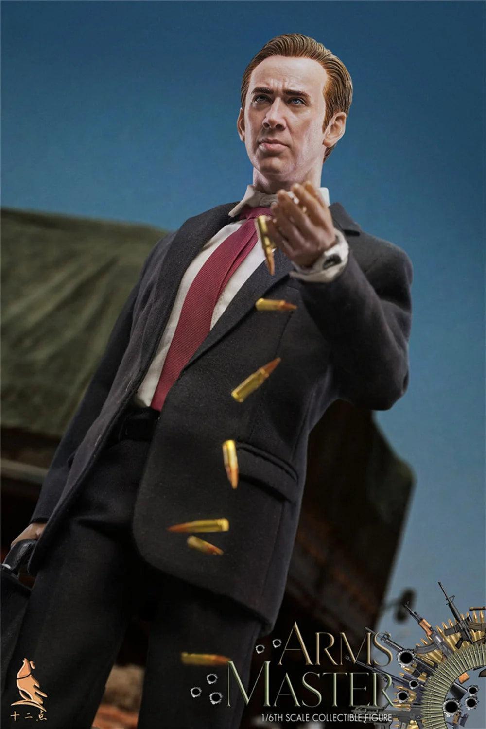  Nicolas Cage Action Figure|Accessory Set 1/6|Toylandeu™ 