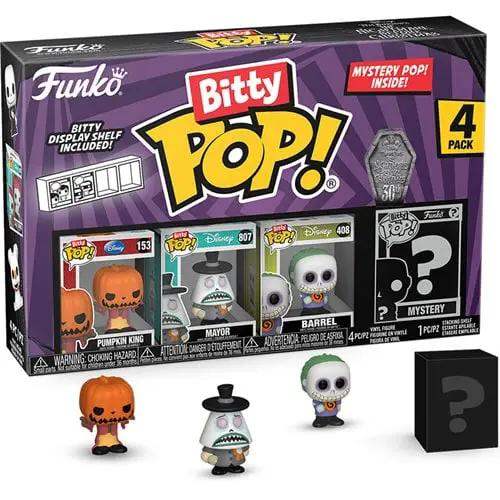  Nightmare Before Christmas Bitty Pop Collectible 4 Pack -  ToylandEU™