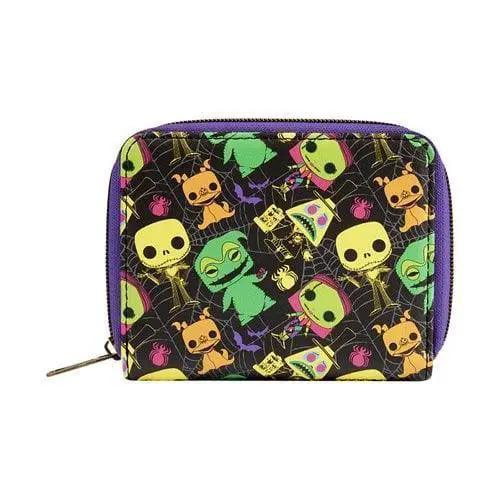  Nightmare Before Christmas Zip Wallet Black Light -  ToylandEU™