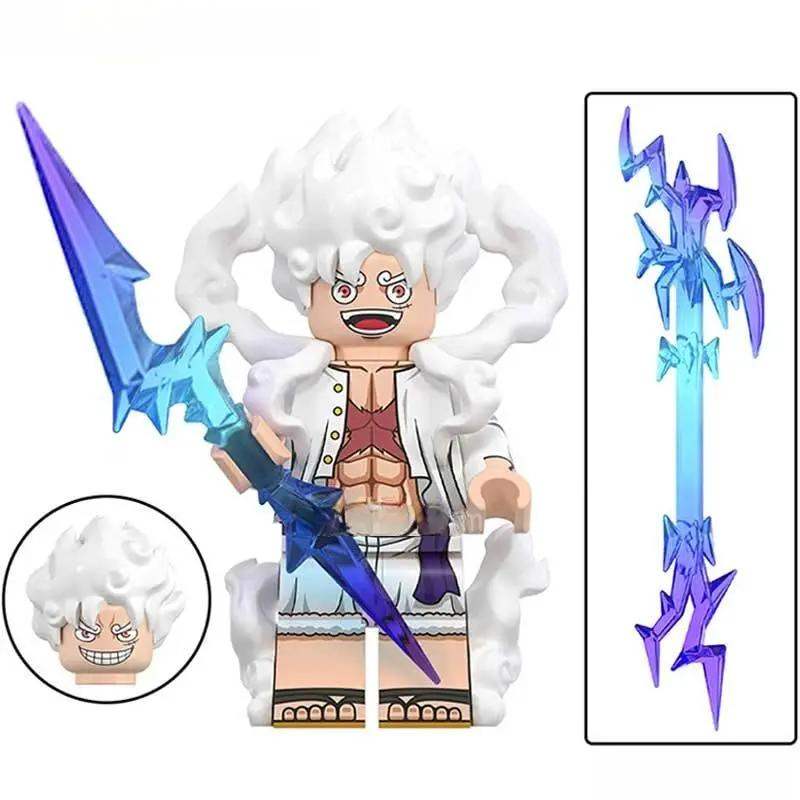 Nika Monkey D Luffy ONE PIECE Lego Anime Minifigures Custom Toys 4 - Minifigure Toys