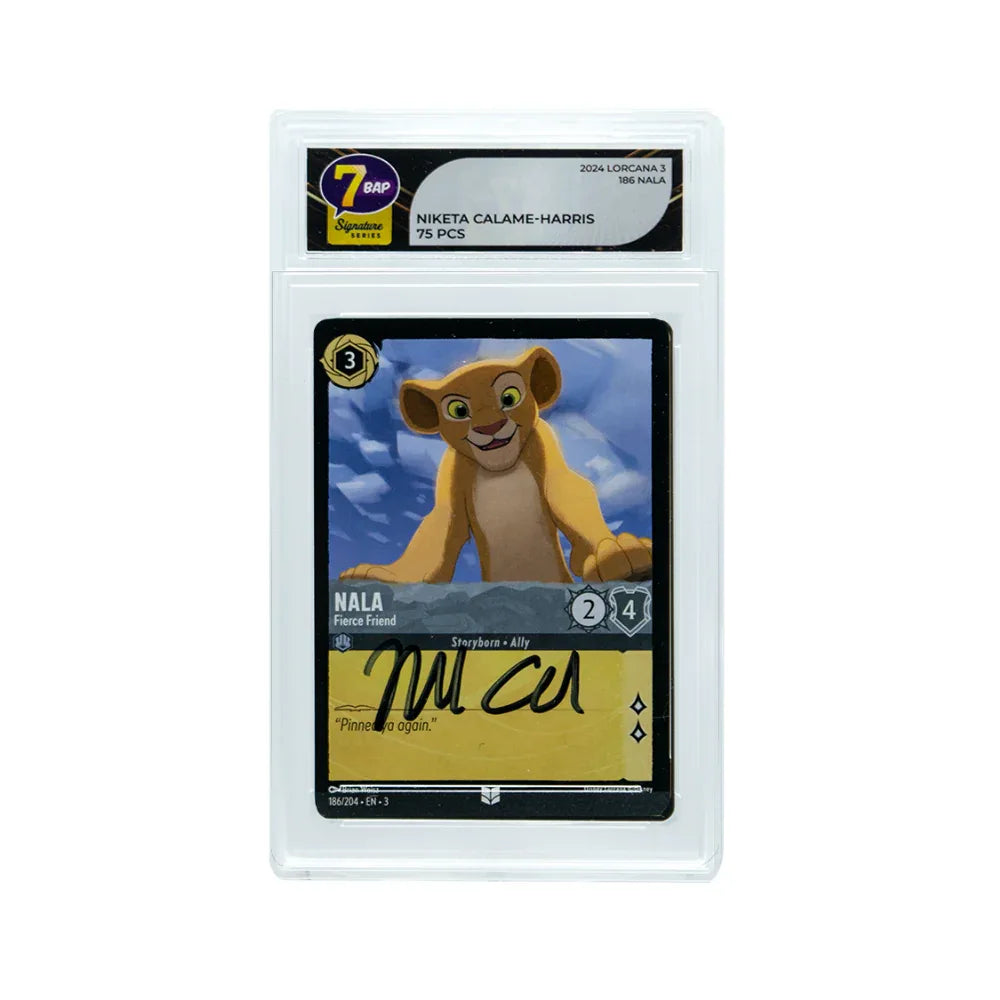 Autographed Disney Lorcana Nala Card By Niketa Calame Harris