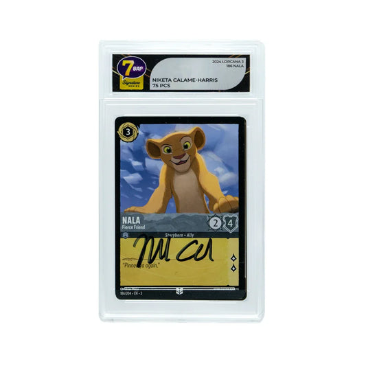 Autographed Disney Lorcana Nala Card By Niketa Calame Harris