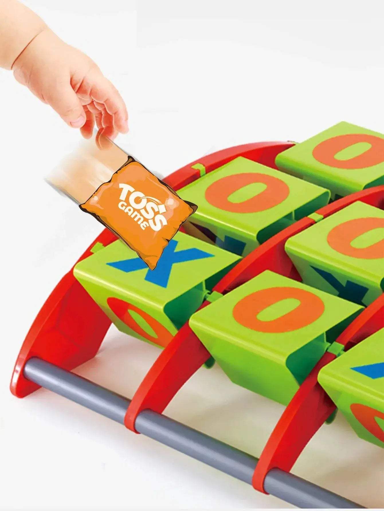 Nine Square Bean Bag Toss Game Set for Family Entertainment - ToylandEU