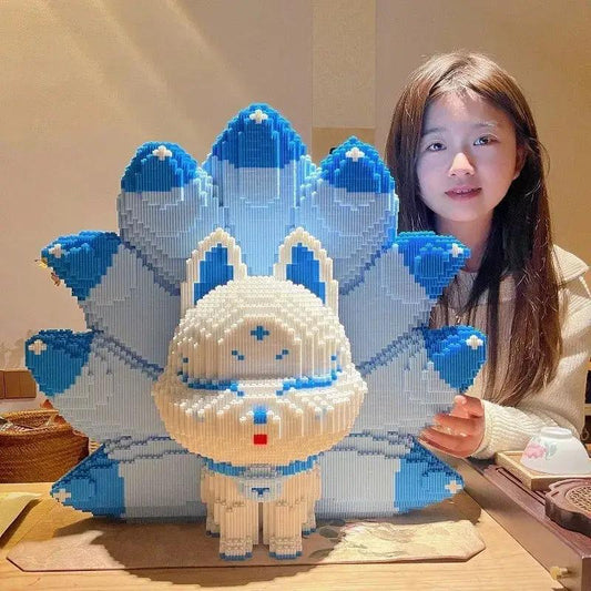  Nine Tailed Fox Puzzle Block Oversized Birthday Gift -  ToylandEU™