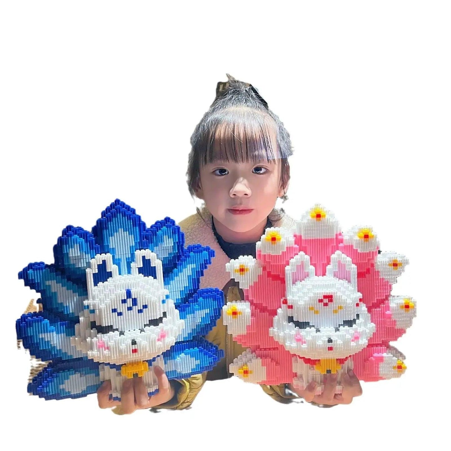  Nine Tailed Fox Puzzle Block Oversized Birthday Gift -  ToylandEU™
