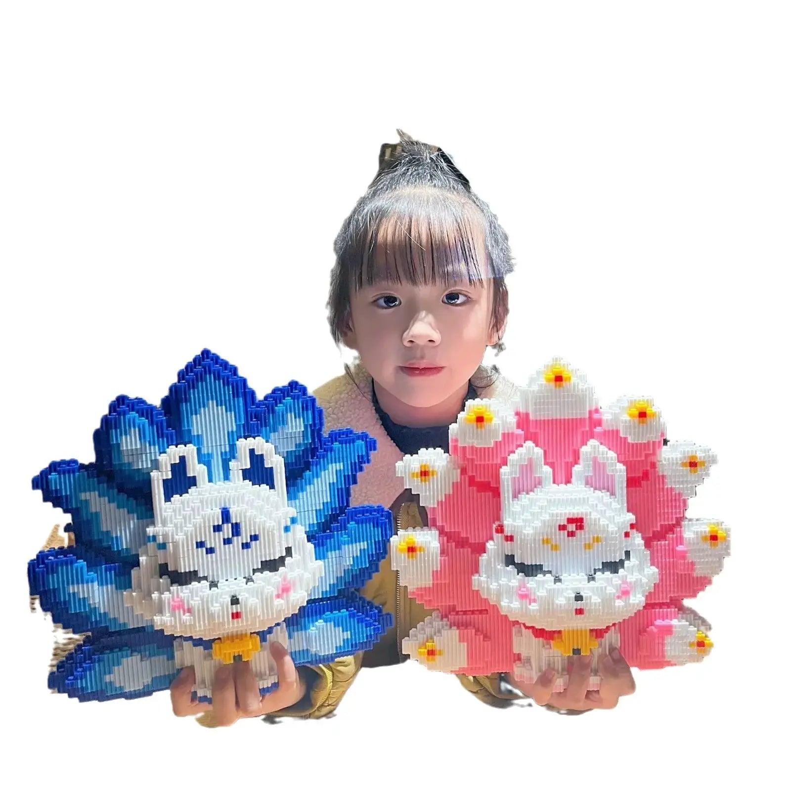  Nine Tailed Fox Puzzle Block Oversized Birthday Gift -  ToylandEU™