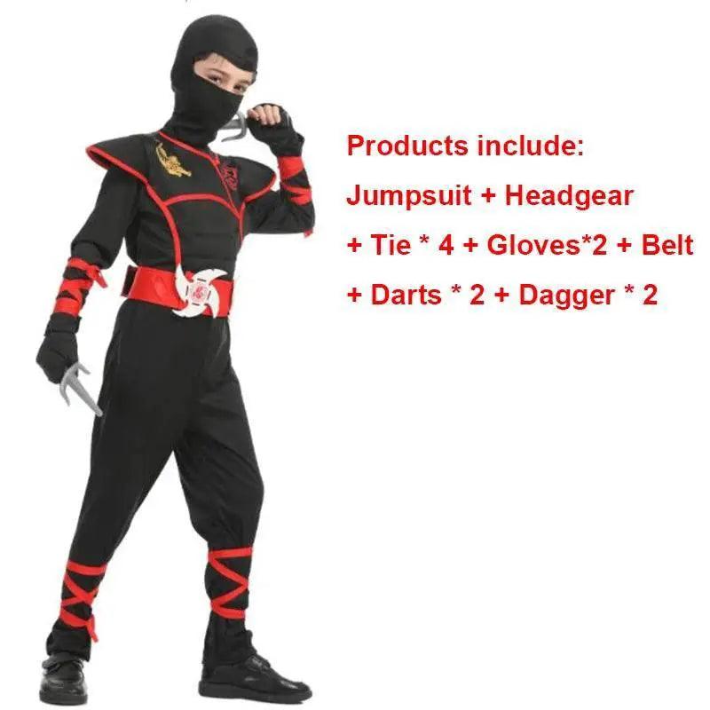  Ninja Adventure Costume Set for Kids - Perfect for Halloween & Cosplay -  ToylandEU™