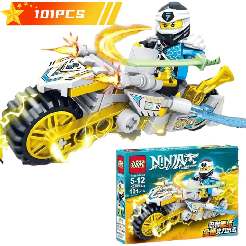 Ninja Mini Figures Technic Building Blocks - ToylandEU