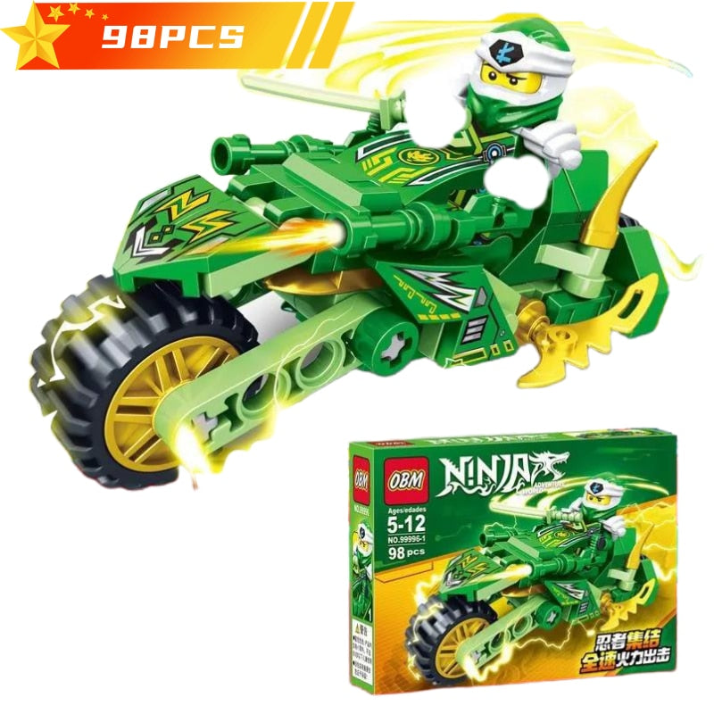 Ninja Mini Figures Technic Building Blocks - ToylandEU