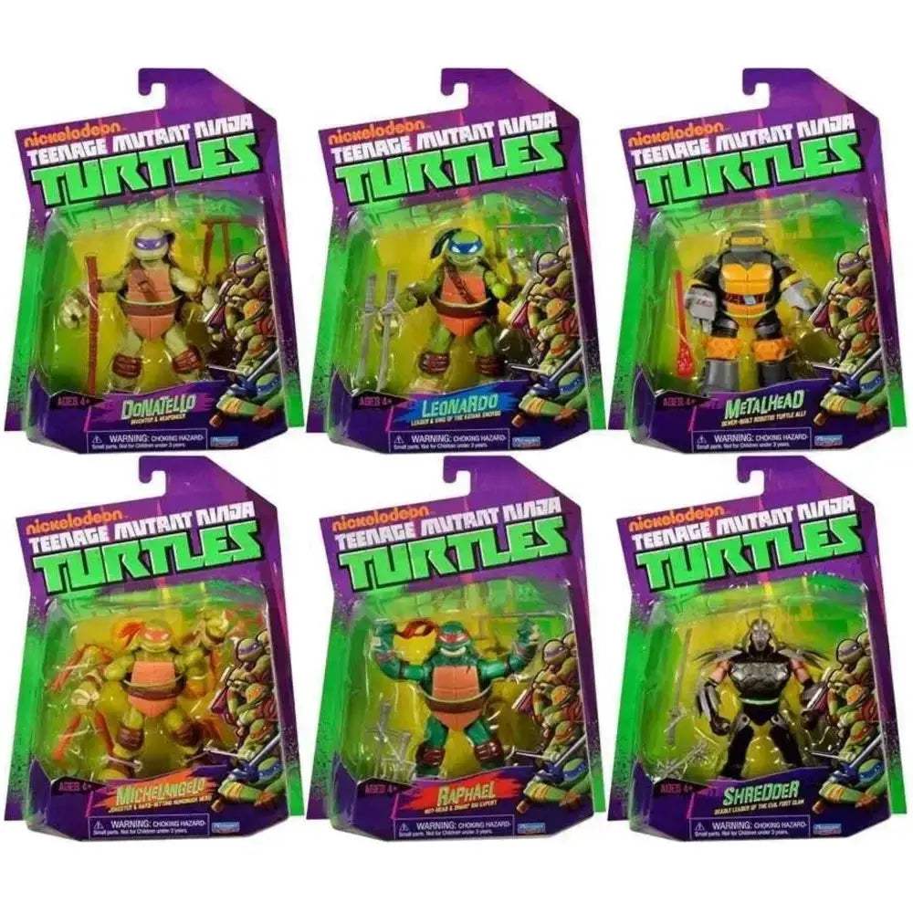 Ninja Turtles Movable Action Figures 4.5 Inch Playmates - ToylandEU