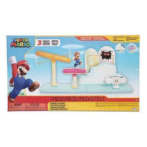 Super Mario Cloud Playset With Mini Figure And Castle Top - ToylandEU