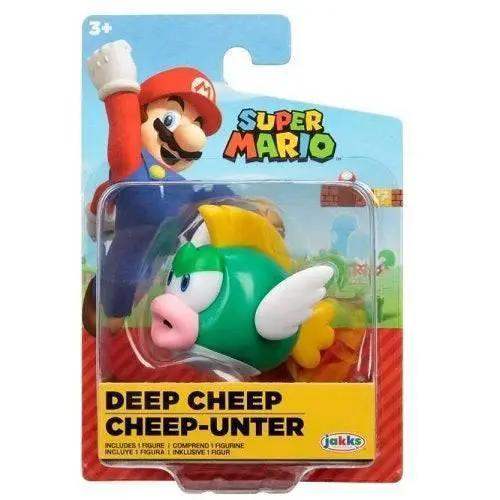 Nintendo Two And Half Inch Articulated Mini Figure Deep Cheep - ToylandEU
