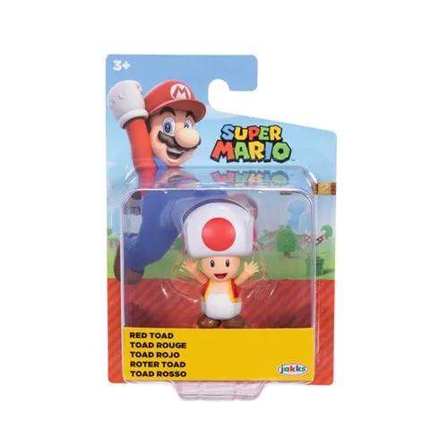Nintendo 2 1/2-Inch Mini-Figure - Red Toad - ToyShnip