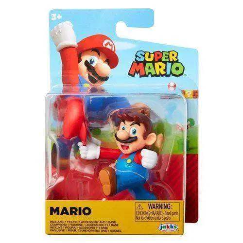 Mario Tipping Hat Nintendo Mini Figure 2.5 Inch Poseable - ToylandEU