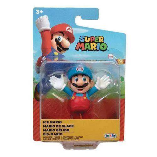 Ice Mario Two And Half Inch Nintendo Mini Figure Articulated - ToylandEU