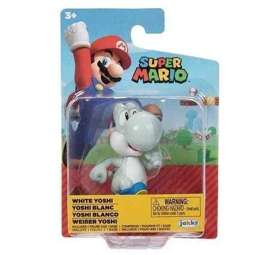 Nintendo Yoshi Mini Figure White 2.5 Inch Articulated - ToylandEU