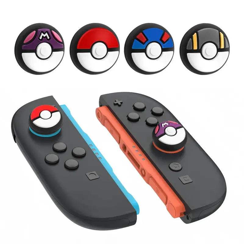  Nintendo Switch Thumb Grips Silicone Joystick Caps Pro -  ToylandEU™