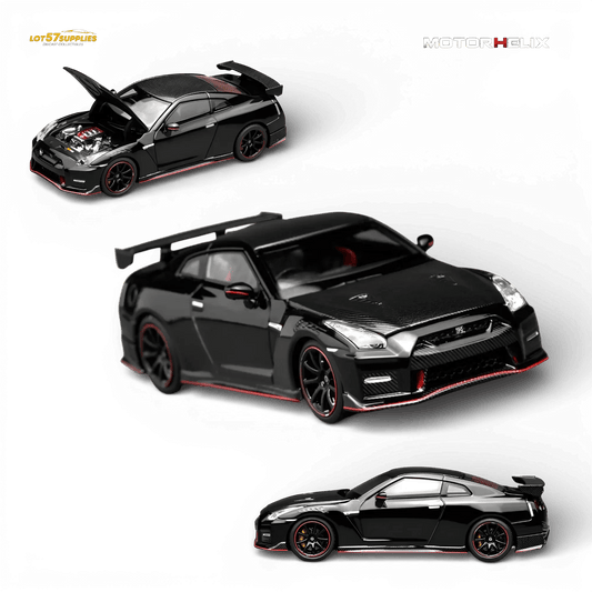  Nissan GT-R NISMO 1:64 Diecast Meteor Black -  ToylandEU™
