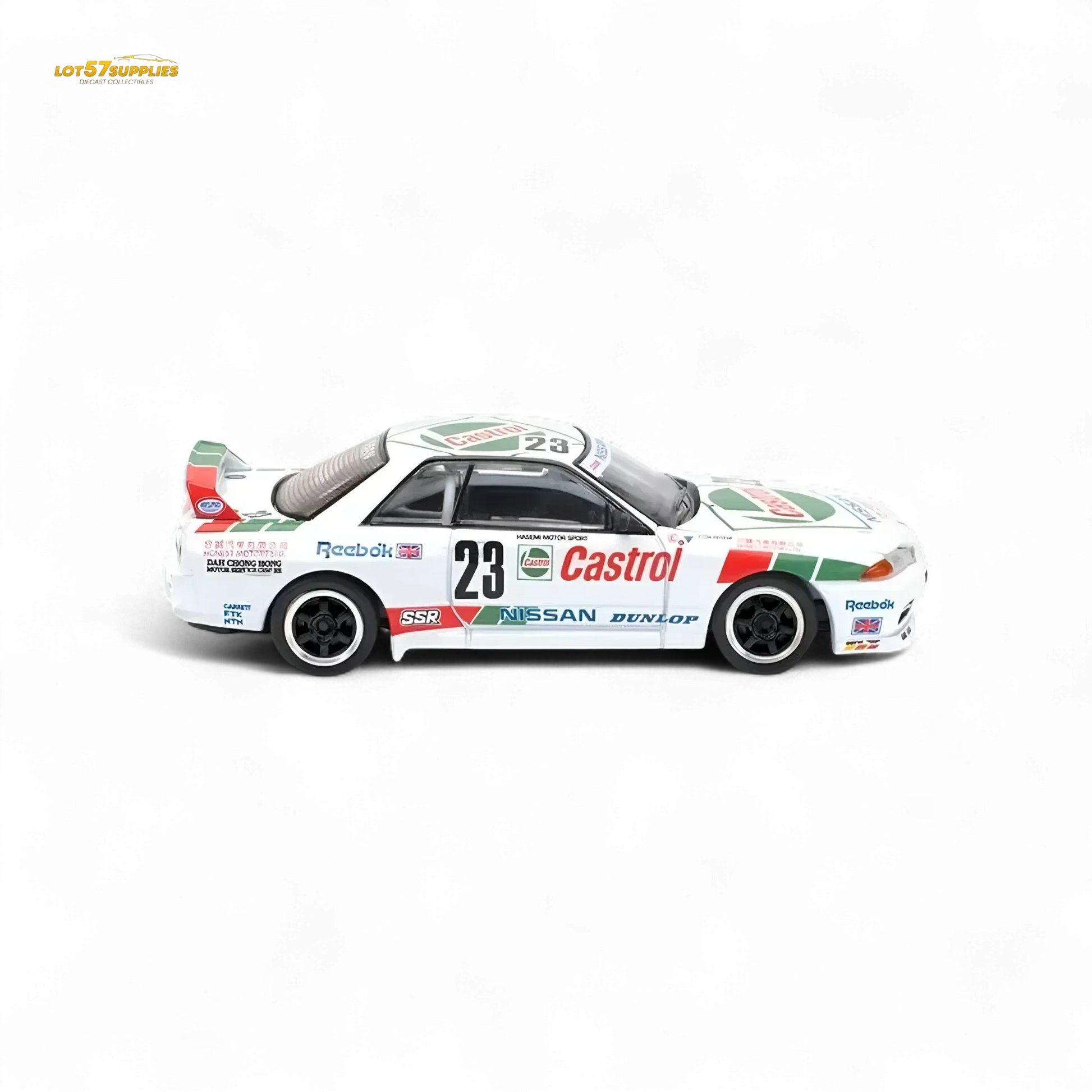 Nissan GT-R R32 Diecast Macau Guia Race Winner White - ToylandEU