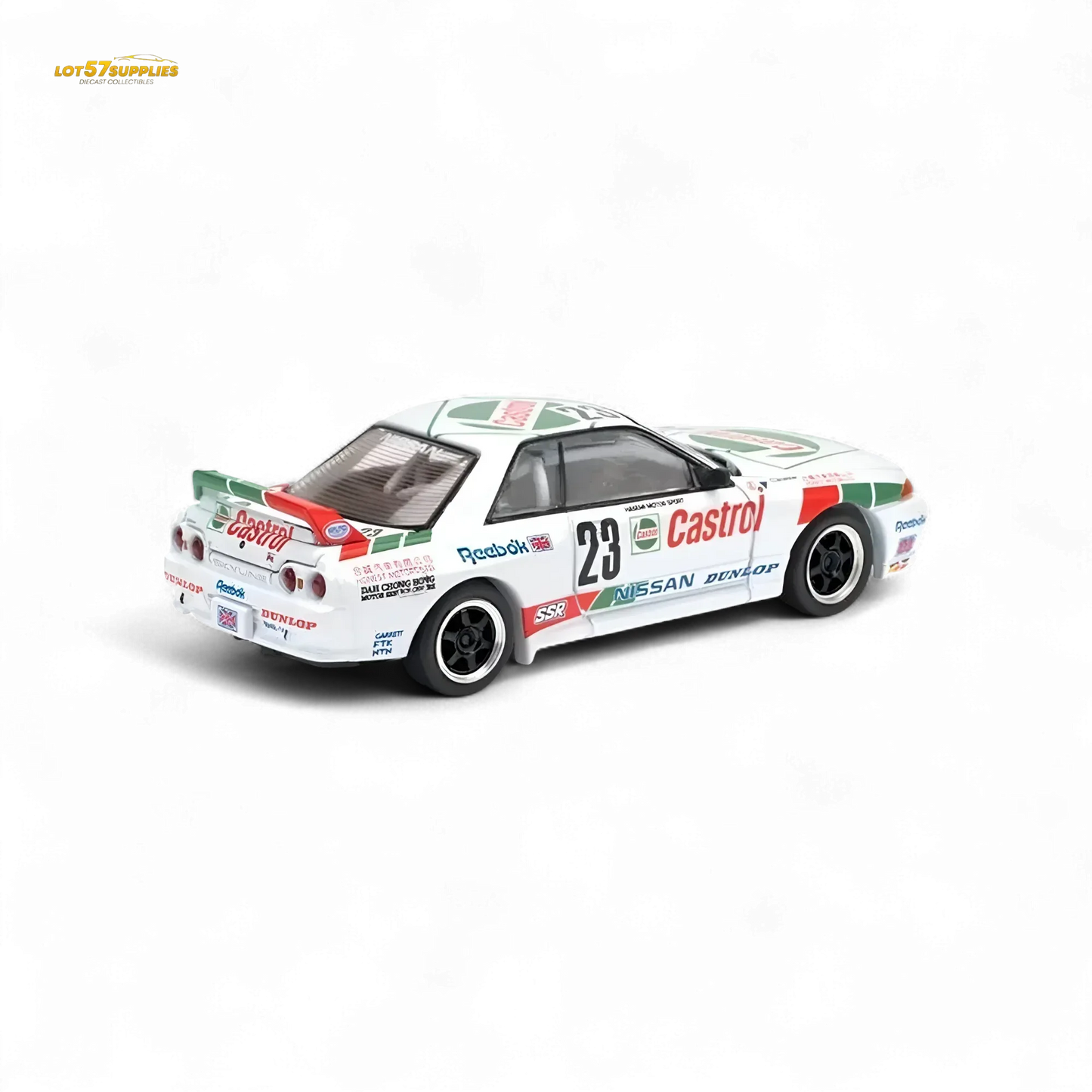 Nissan GT-R R32 Diecast Macau Guia Race Winner White - ToylandEU