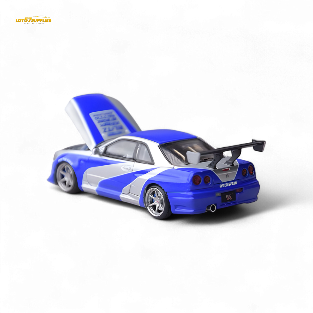 Nissan GT-R R34 Diecast | 1:64 Scale | Toylandeu™