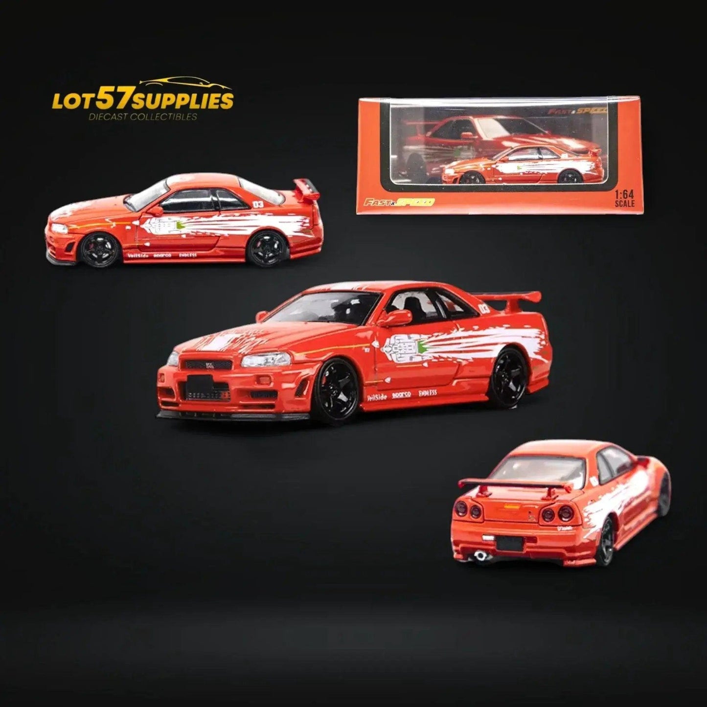  Nissan GT-R R34 Diecast Z Tune 1 64 Limited Edition -  ToylandEU™