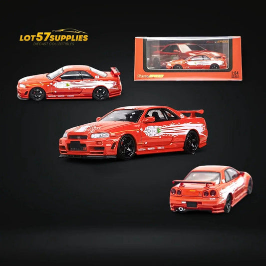  Nissan GT-R R34 Diecast Z Tune 1 64 Limited Edition -  ToylandEU™