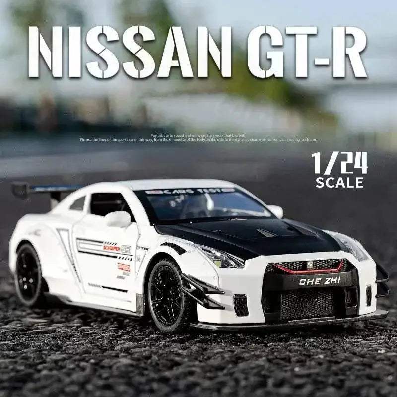  Nissan GTR Diecast Model 1 To 24 With Sound Lights -  ToylandEU™