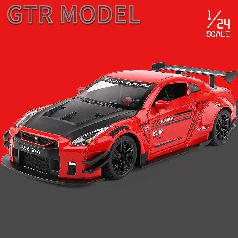  Nissan GTR Diecast Model 1 To 24 With Sound Lights -  ToylandEU™
