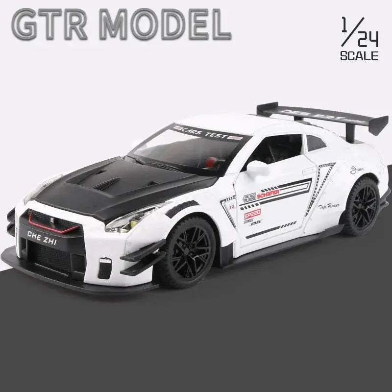  Nissan GTR Diecast Model 1 To 24 With Sound Lights -  ToylandEU™