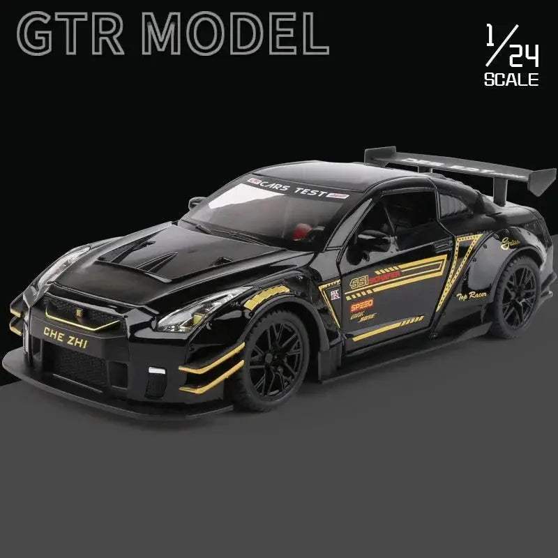  Nissan GTR Diecast Model 1 To 24 With Sound Lights -  ToylandEU™