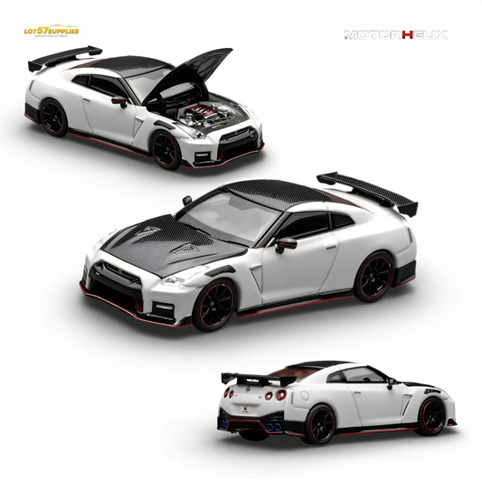 Nissan GTR NISMO Diecast Model 1 To 64 Opening Hood - ToylandEU