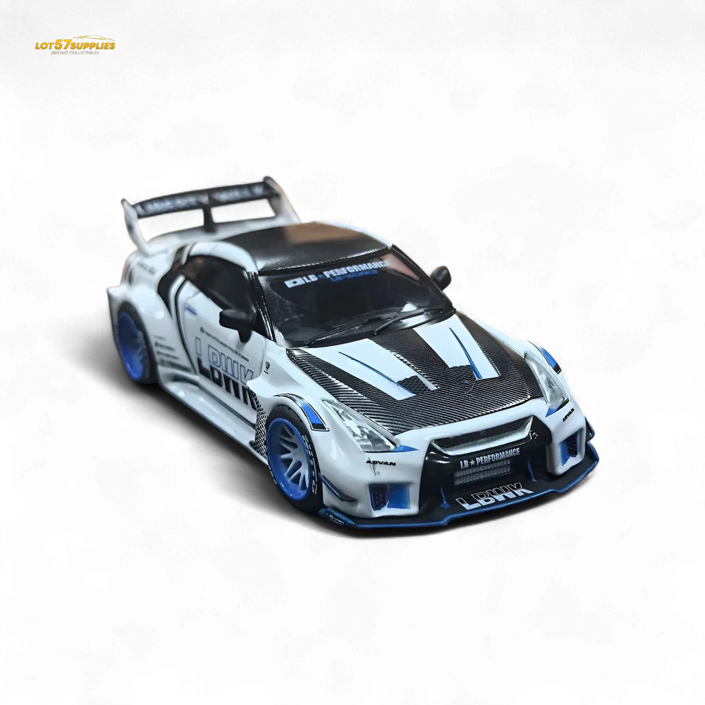 Nissan GTR R35 Diecast 1 64 Liberty Walk LB Edition - ToylandEU