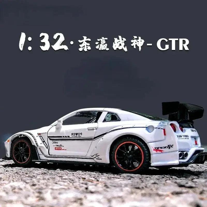  Nissan GTR R35 Diecast Car With Sound And Light -  ToylandEU™