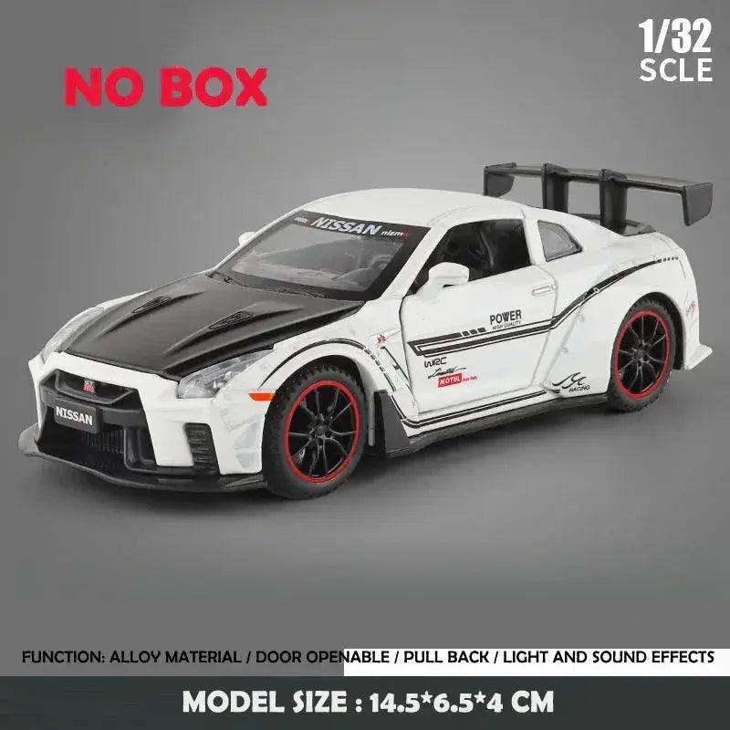  Nissan GTR R35 Diecast Car With Sound And Light -  ToylandEU™