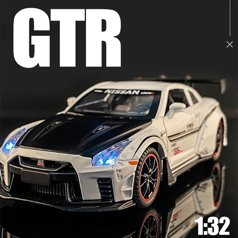 Nissan GTR R35 Diecast Metal Model Car 32 Scale - ToylandEU