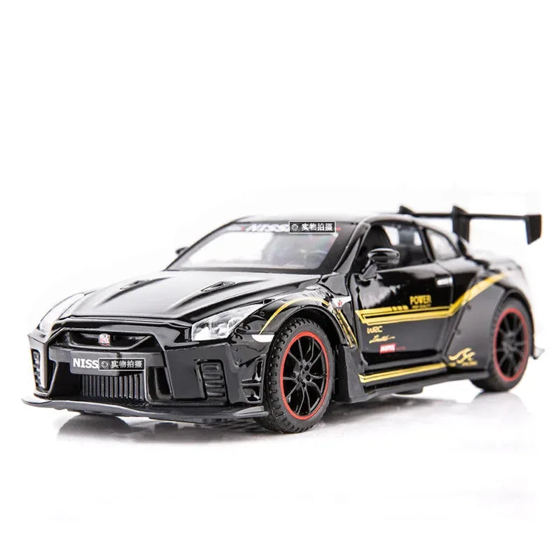 Nissan GTR R35 Diecast Metal Model Car 32 Scale - ToylandEU
