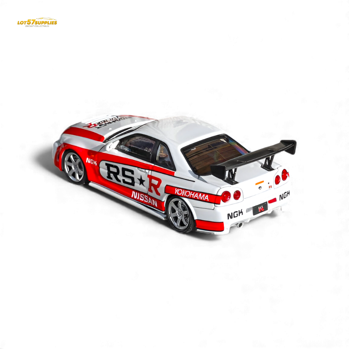 Nissan R34 GTR Diecast | Fuji Models 1:64 | Toylandeu™
