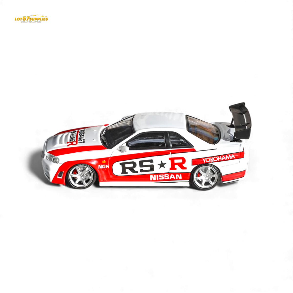 Nissan R34 GTR Diecast | Fuji Models 1:64 | Toylandeu™
