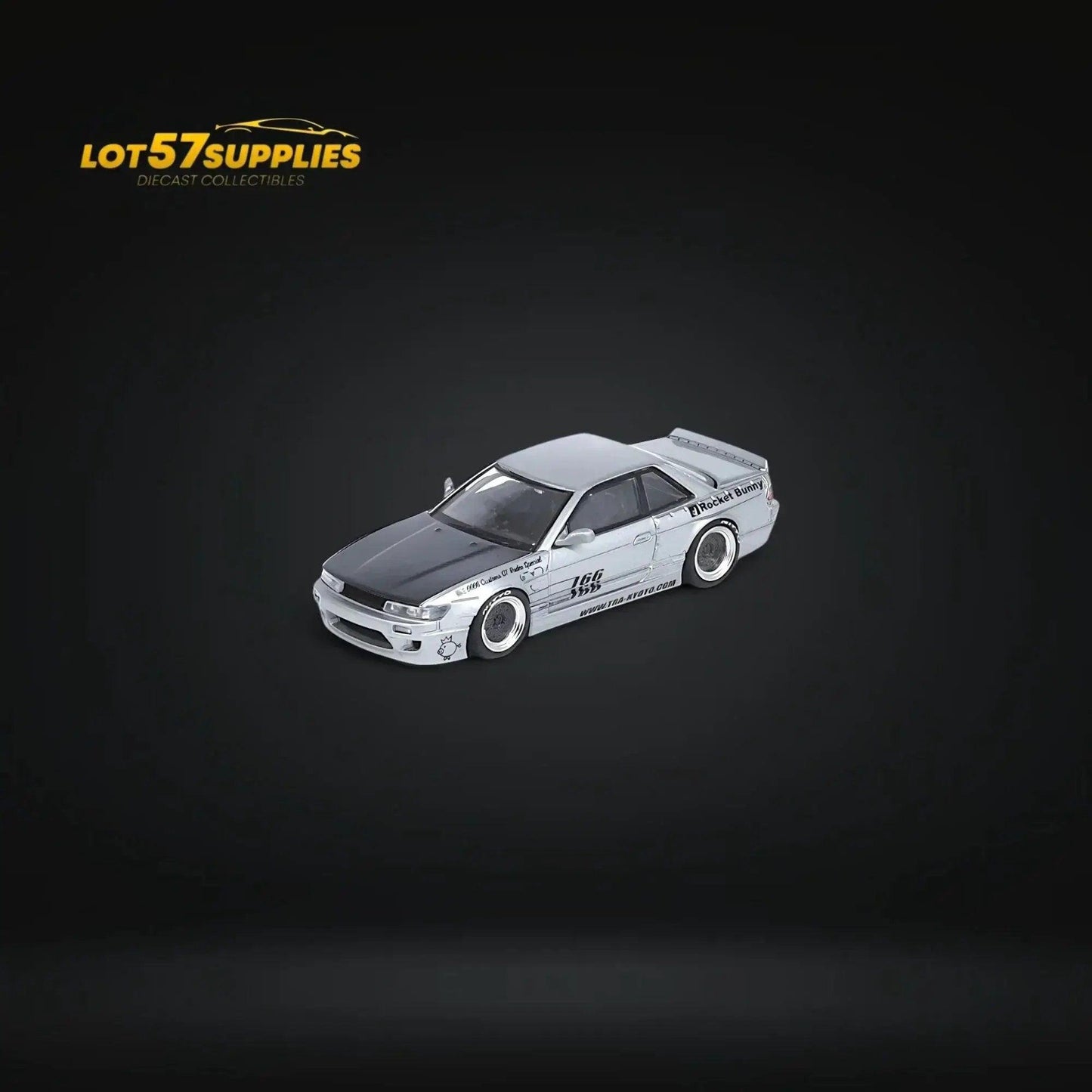  Nissan Silvia S13 Diecast 1 64 Premium Silver -  ToylandEU™