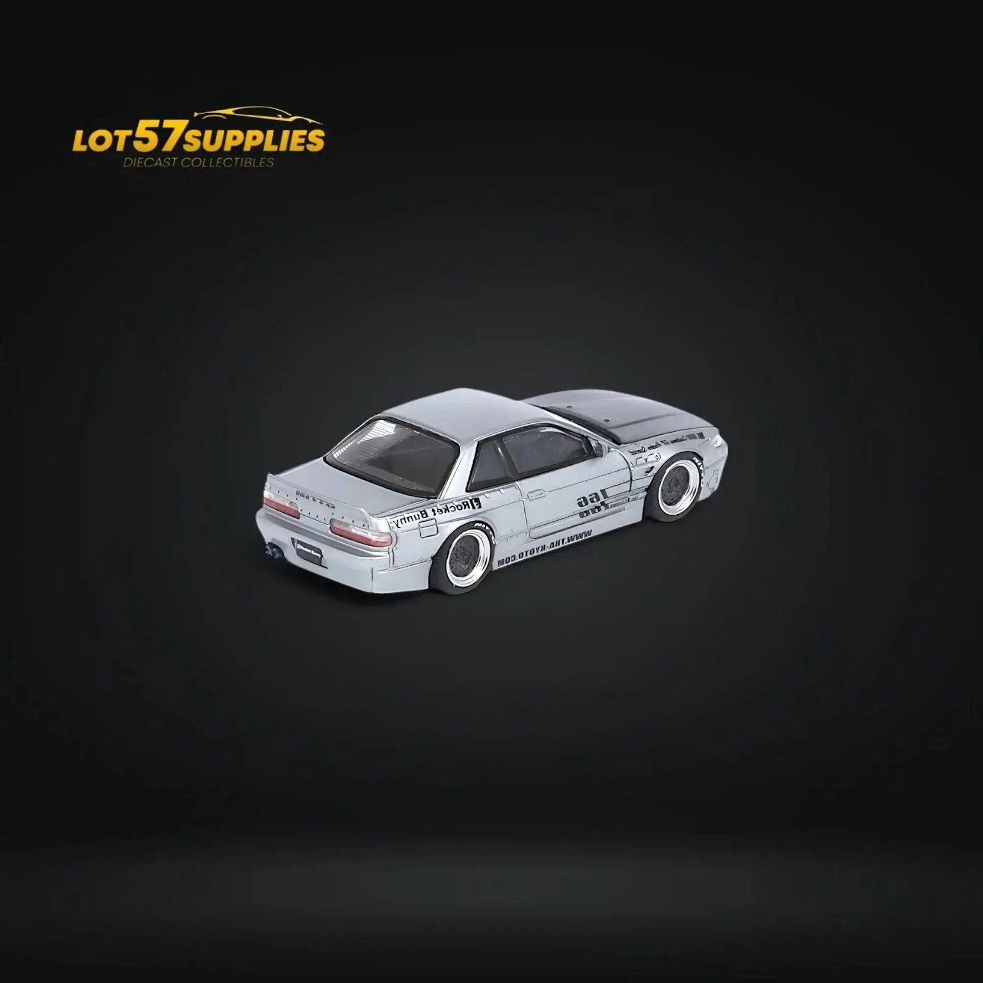  Nissan Silvia S13 Diecast 1 64 Premium Silver -  ToylandEU™
