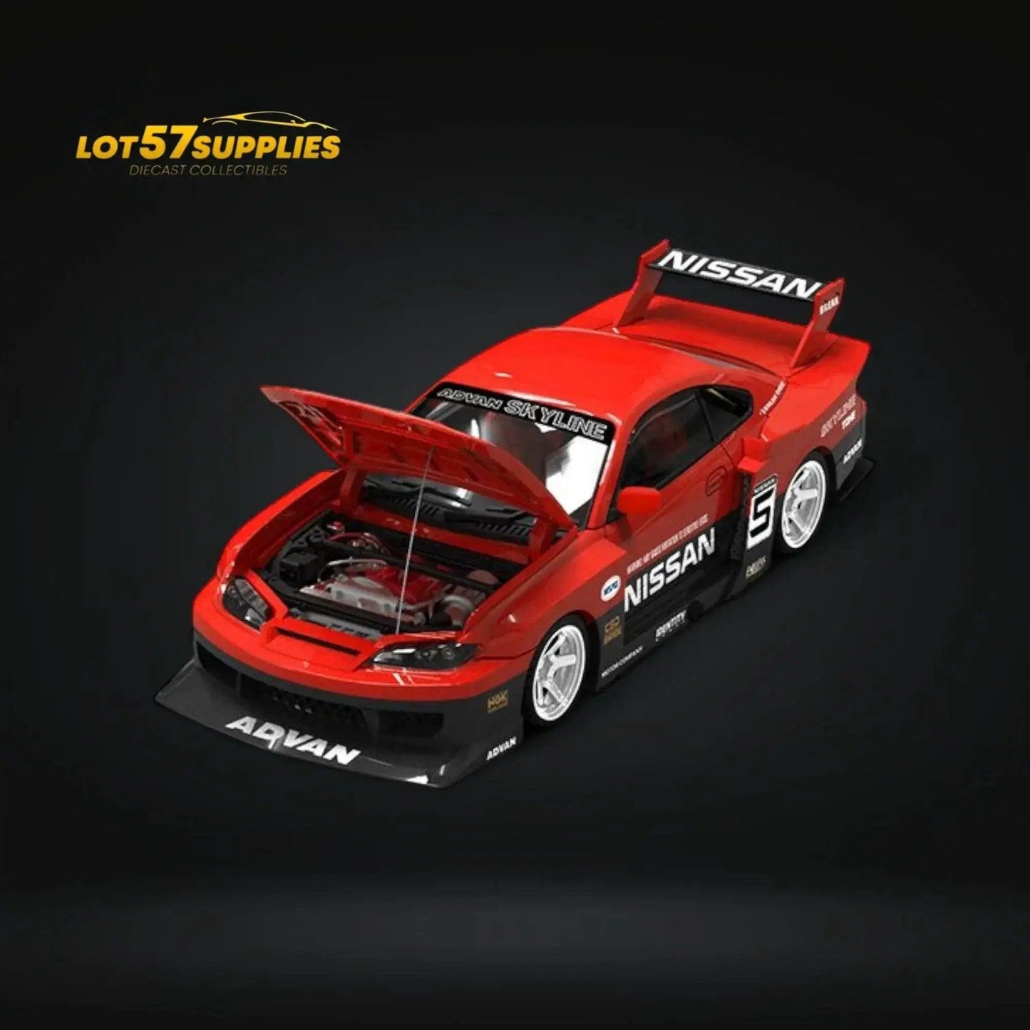  Nissan Silvia S15 Diecast Car Openable Hood Limited -  ToylandEU™