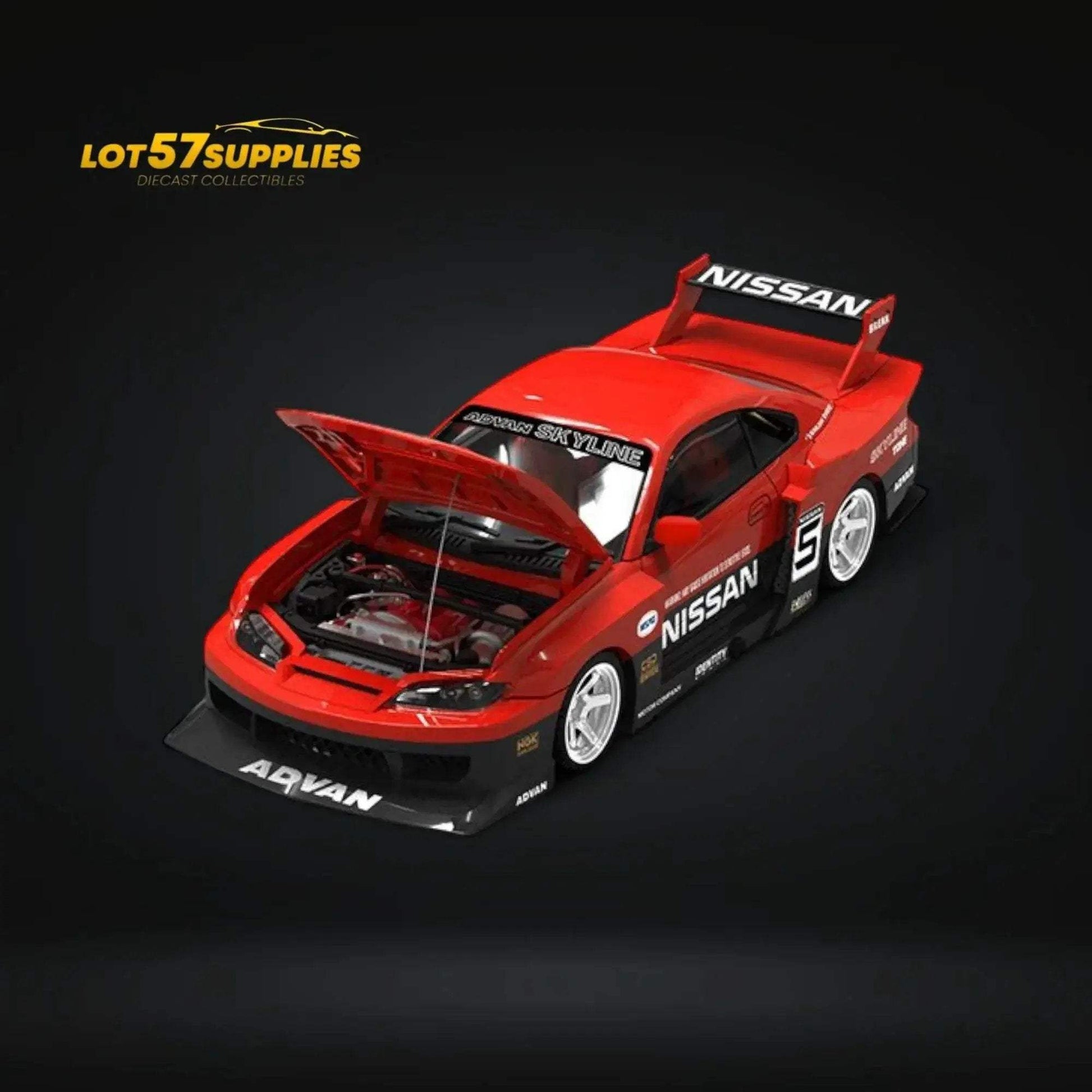 Nissan Silvia S15 Diecast Car With Openable Hood Limited Edition - ToylandEU