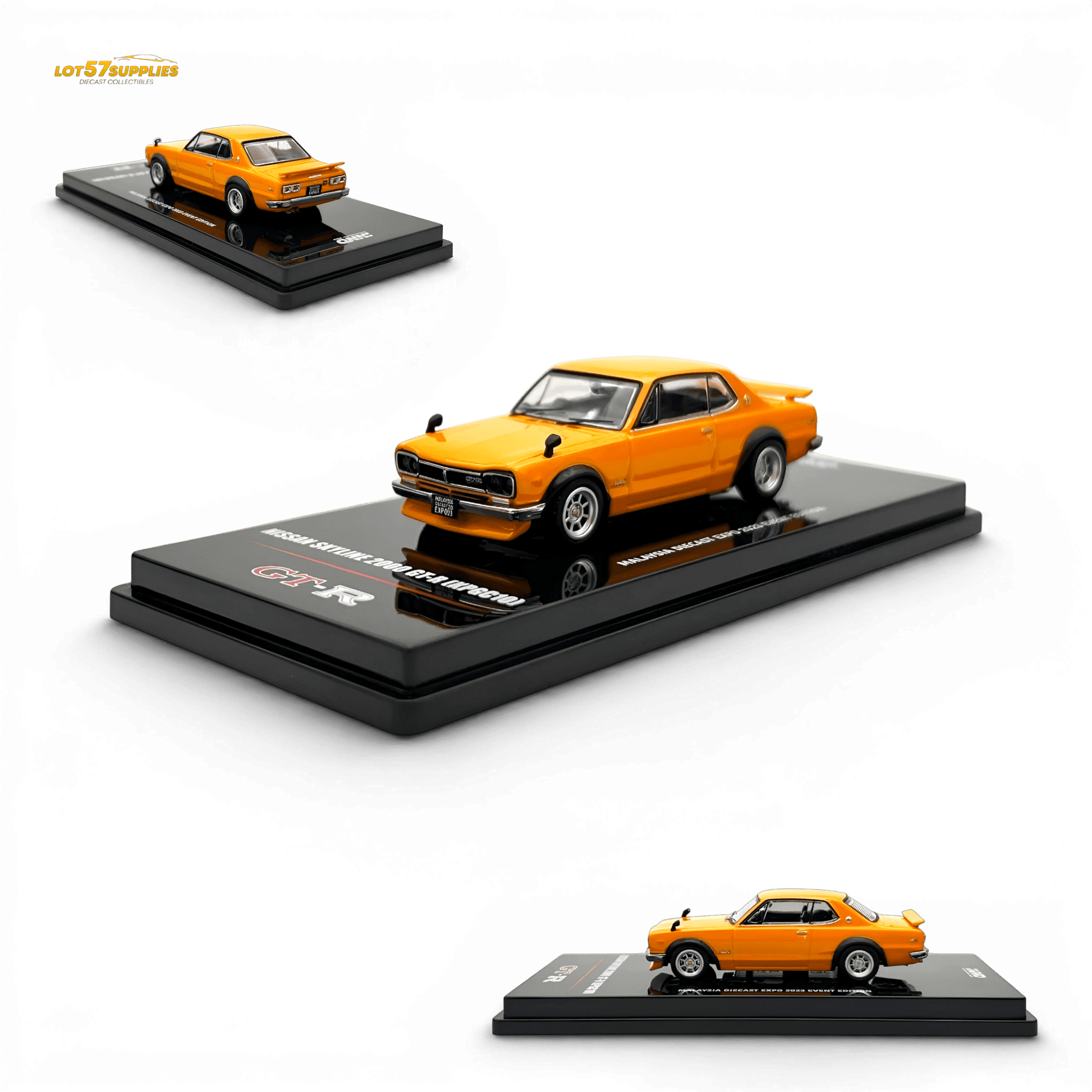  Nissan Skyline 2000 GTR Diecast Scale 1 64 Expo 2023 -  ToylandEU™