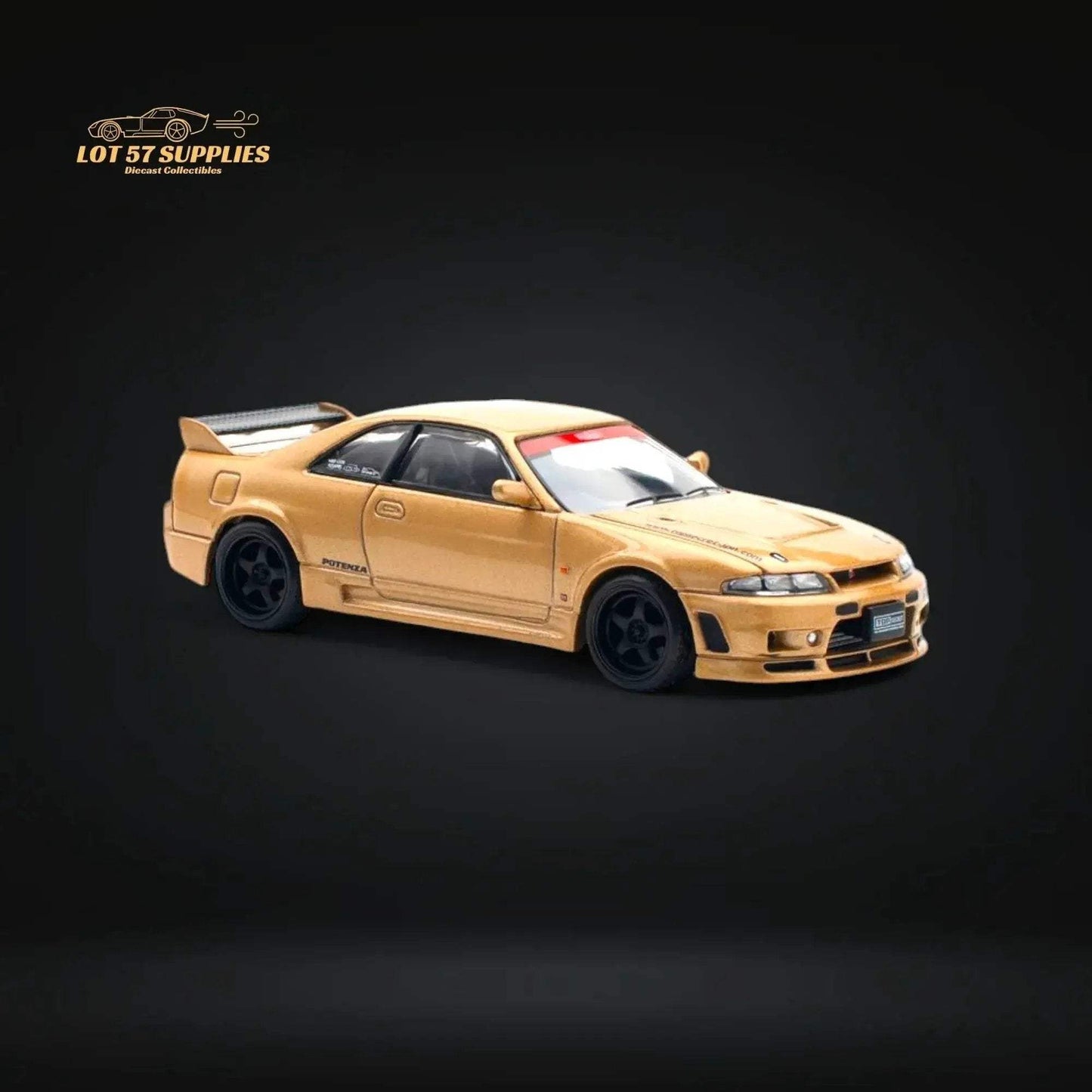 Nissan Skyline GT-R R33 Diecast 1:64 Openable Hood And Trunk - ToylandEU
