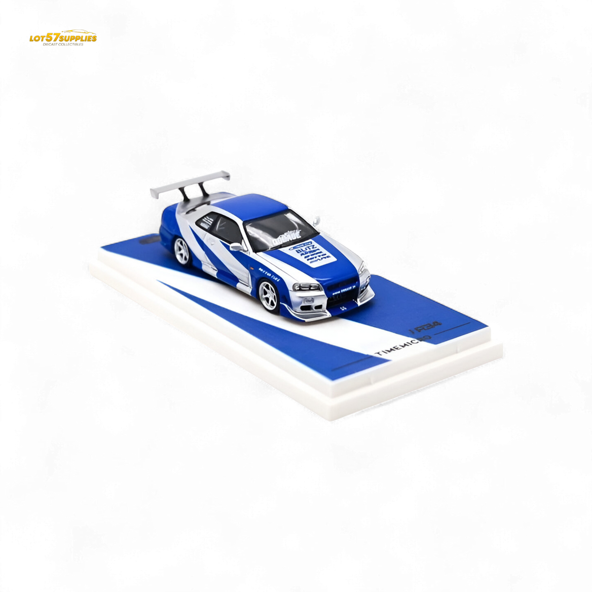 Nissan Skyline GT-R R34 Diecast | 1:64 Scale | Toylandeu™