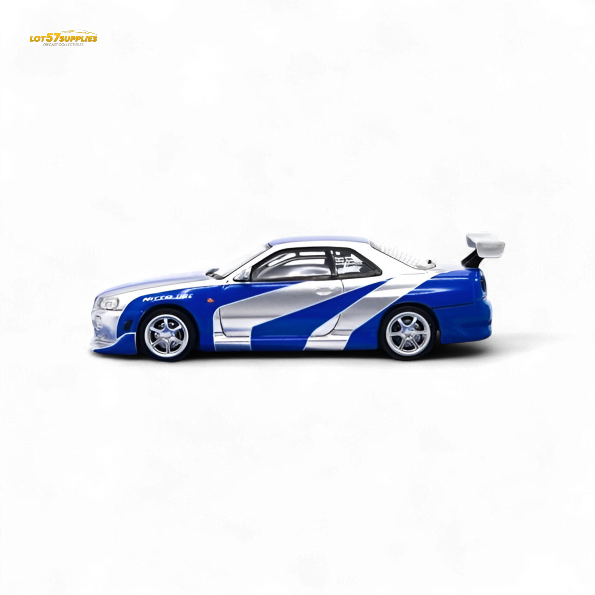 Nissan Skyline GT-R R34 Diecast | 1:64 Scale | Toylandeu™